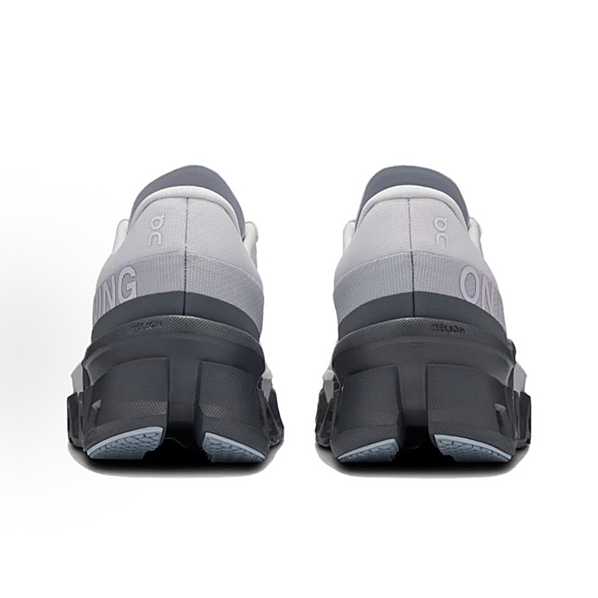 On Cloudmonster 2 Sneakers - Light Gray & Charcoal