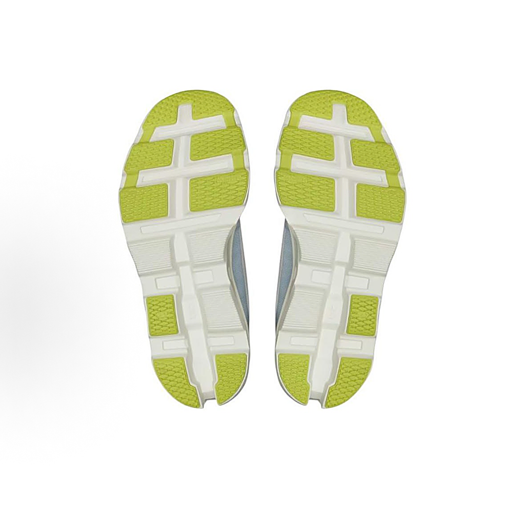 On Cloudmonster 2 Sneakers | White, Blue & Lime