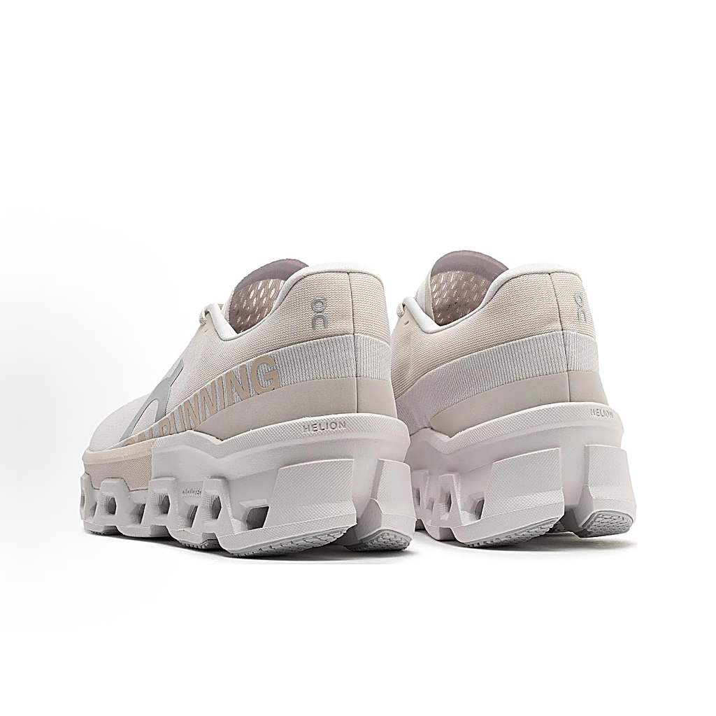 On Cloudmonster 2 Sneakers - Ivory & Light Beige