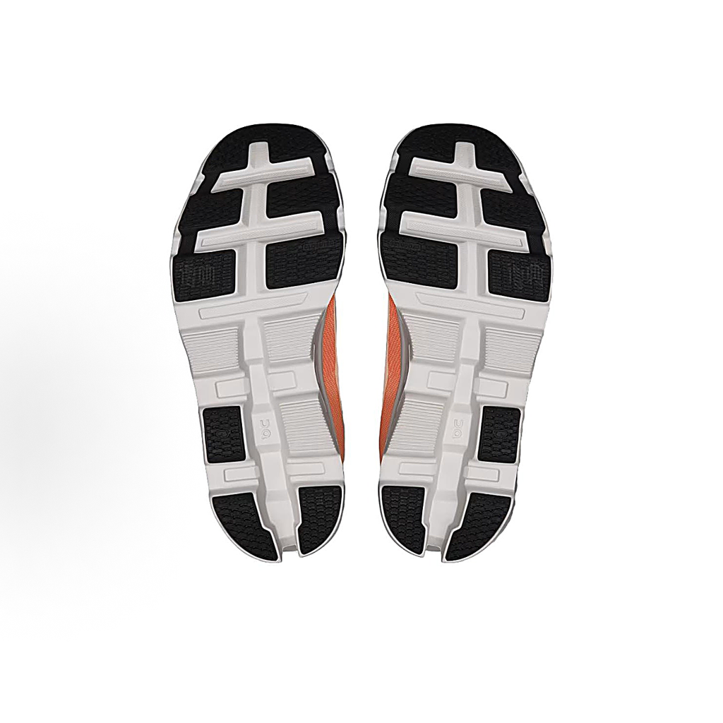 On Cloudmonster 2 Sneakers | White & Coral Orange