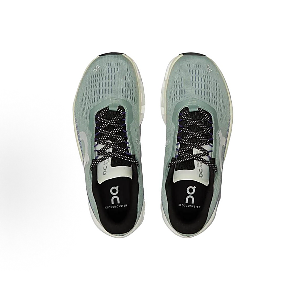On Cloudmonster 2 Sneakers | Sage Green & Cream