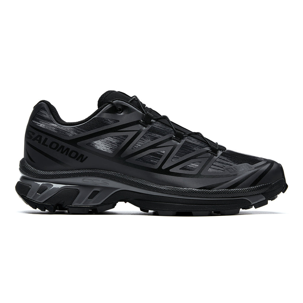 Salomon XT-6 Camo Sneakers – Black & Charcoal Grey