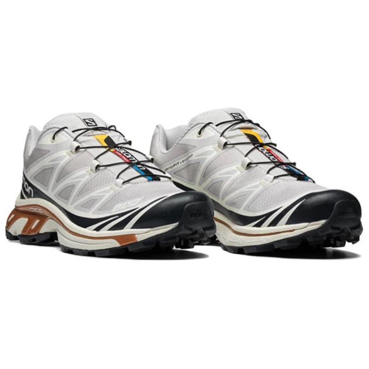 Salomon XT-6 Sneakers – White, Black & Copper