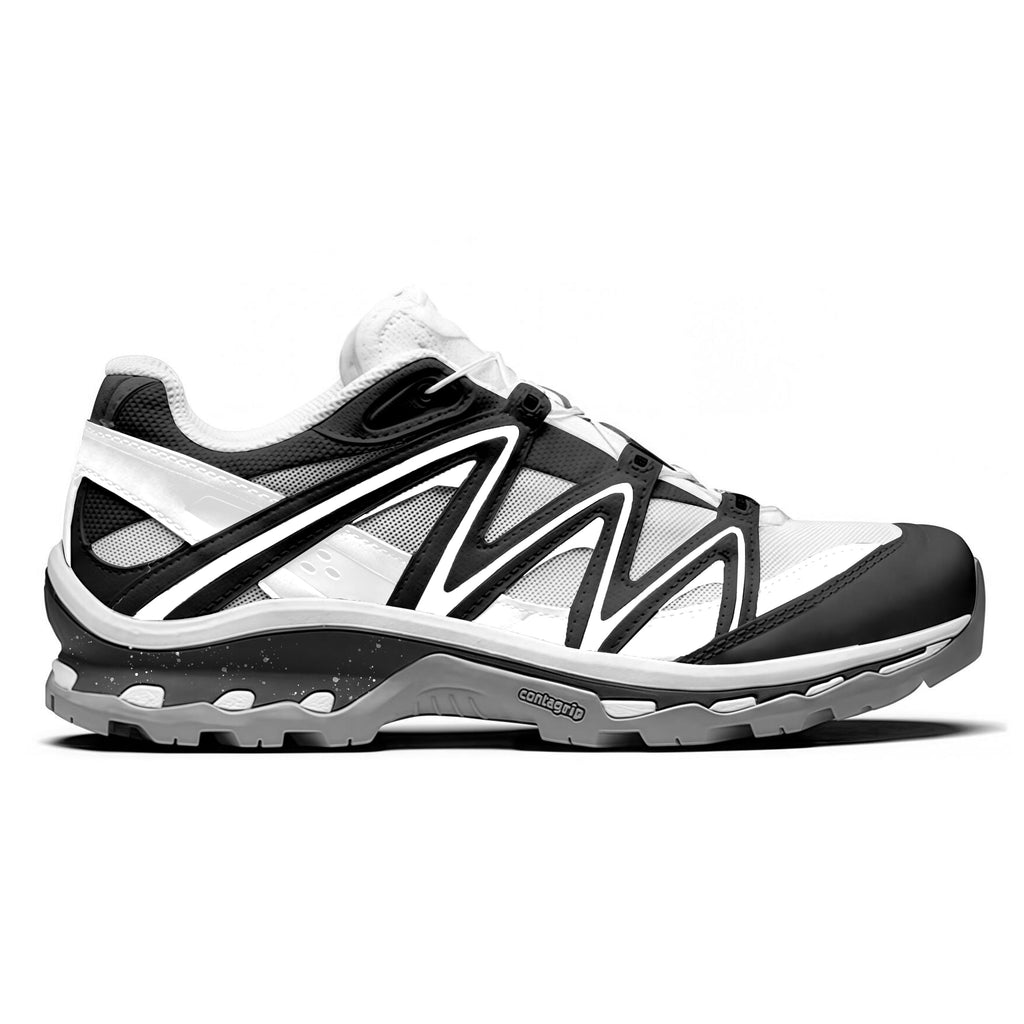 Salomon XT-Quest Unisex Sneakers – Black, White & Grey