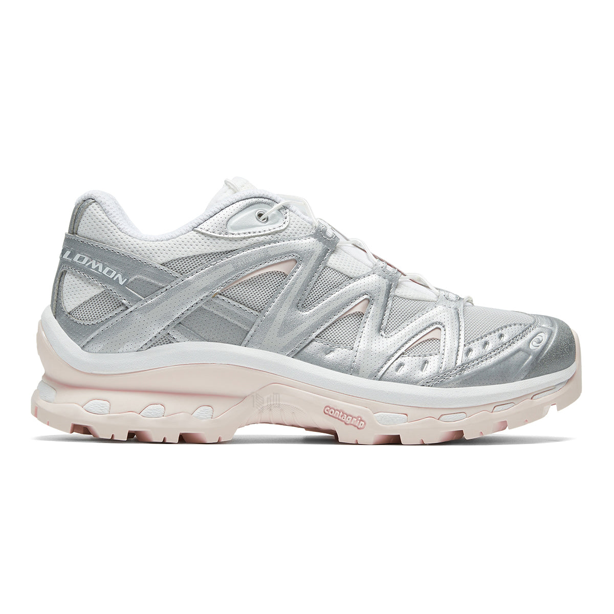 Salomon XT-Quest Unisex Sneakers – Grey, White & Pink