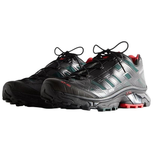 KITH × Salomon XT-VOYAGER Unisex Sneakers – Black & Green