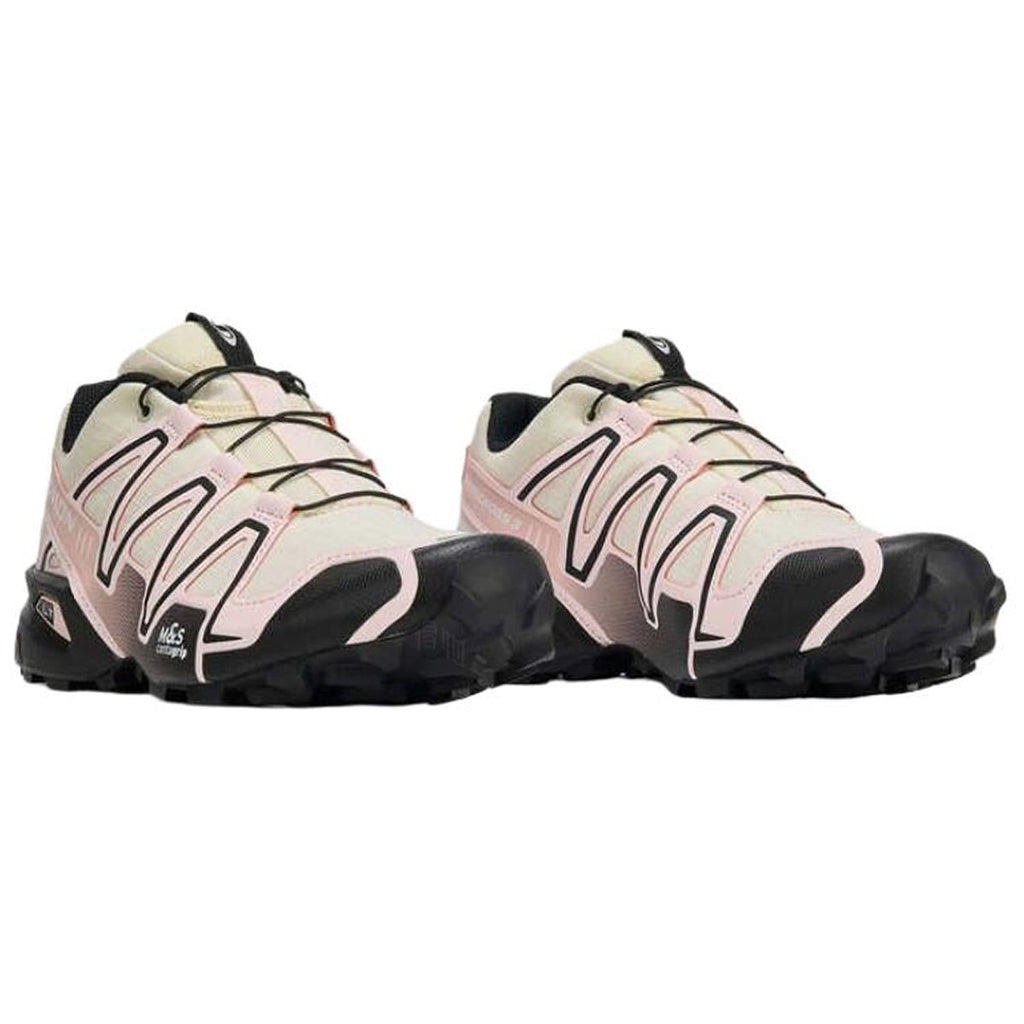 Salomon Speedcross 3 Unisex Trail Shoes – Sakura Pink, Cream & Black