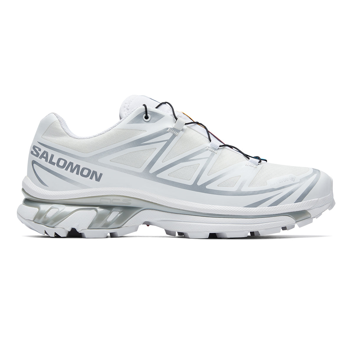 Salomon XT-6 GTX Sneakers – White & Silver