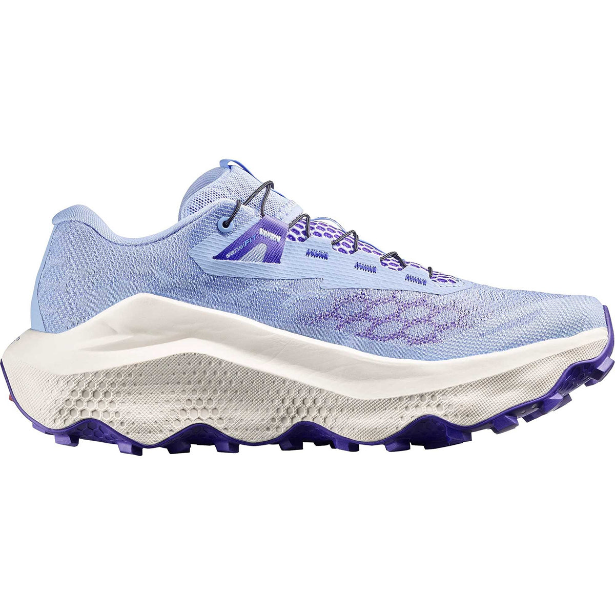 Salomon Ultra Glide 4 Women's Trail Shoes – Pale Blue, Cream & Purple