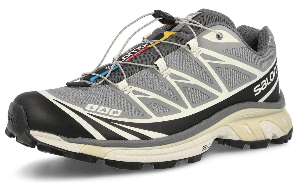 Salomon XT-6 RECUT Sneakers – Grey, Black & Cream