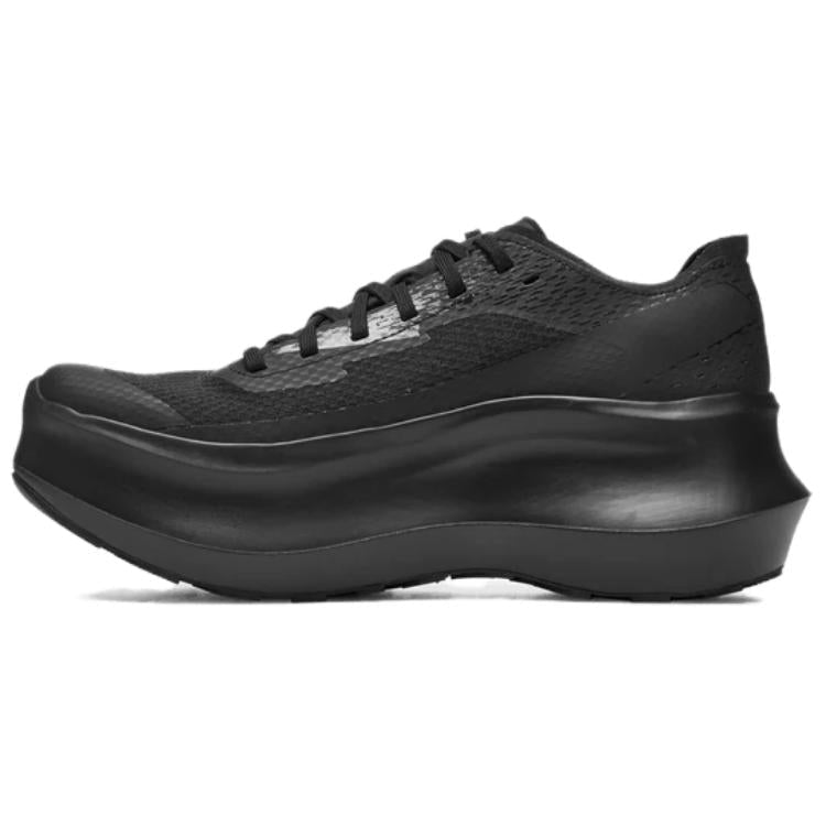 Salomon Phantasm Black / Charcoal Platform Sneakers