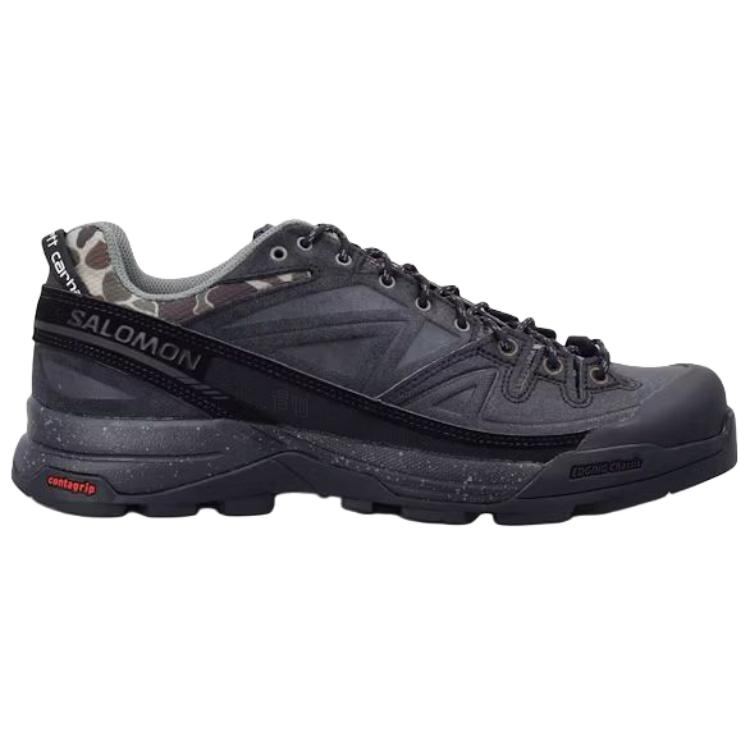 Salomon X-ALP Unisex Sneakers – Black, Charcoal & Camo