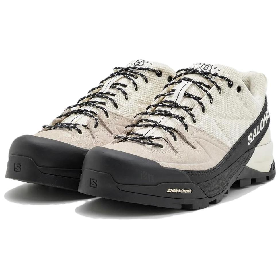 Salomon X-ALP Cream / Black Low-Top Sneakers