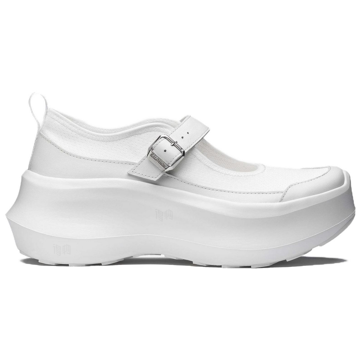 Salomon Mary Jane Women's White Platform Shoes