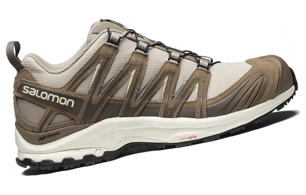 Salomon XA PRO 3D ADV Unisex Sneakers – Taupe, Brown & Cream