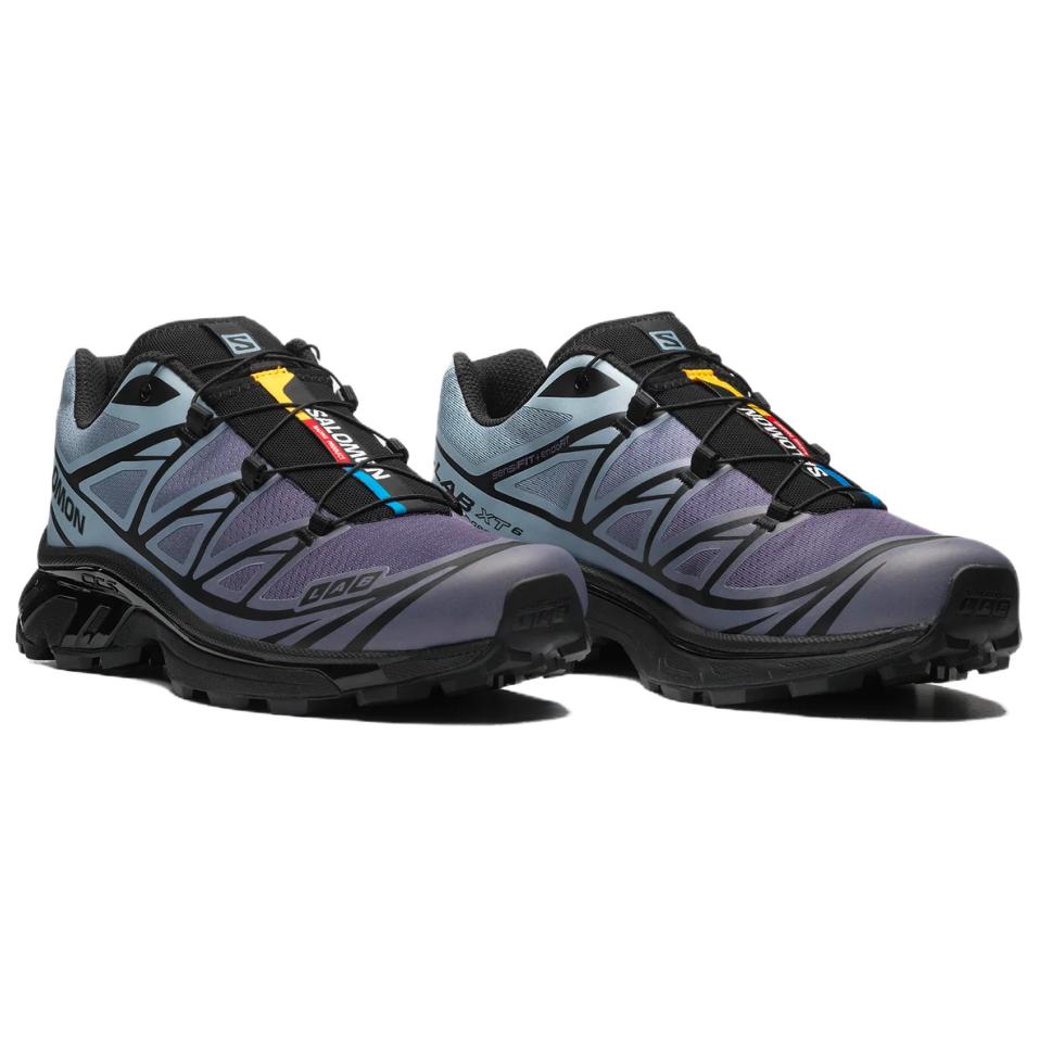 Salomon XT-6 Chromatic Sneakers – Purple & Light Blue