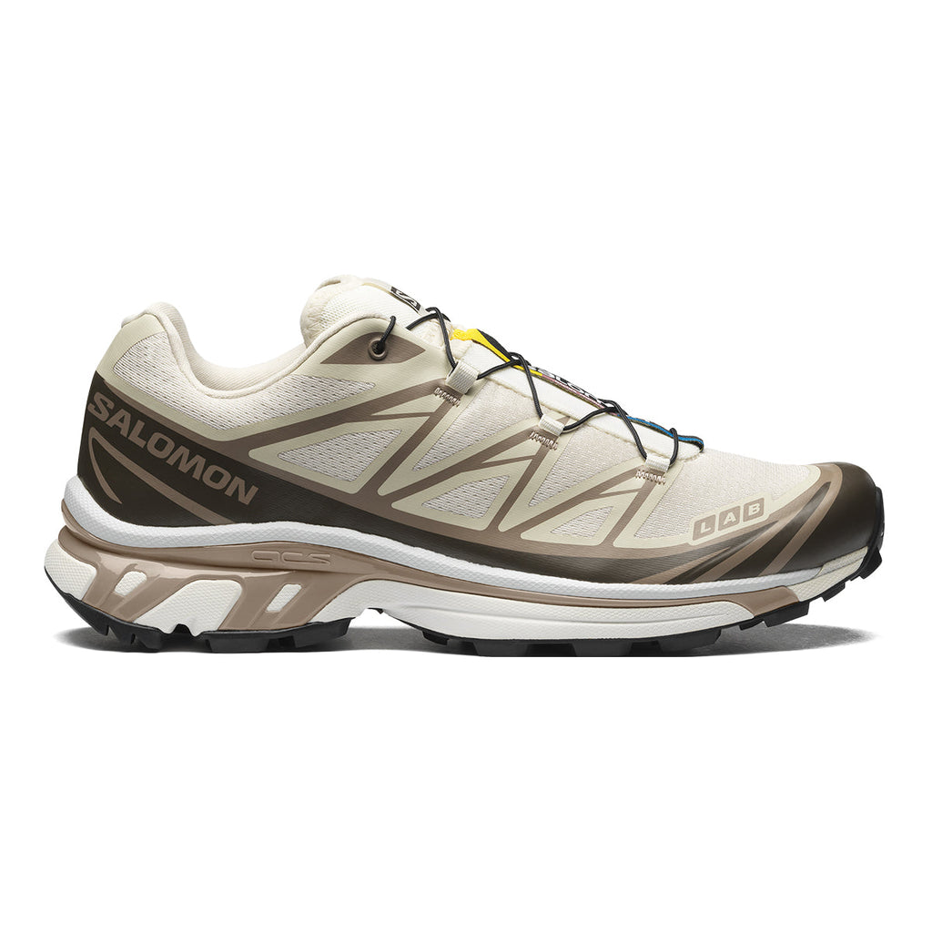 Salomon XT-6 Sneakers – Cream, Brown & Black