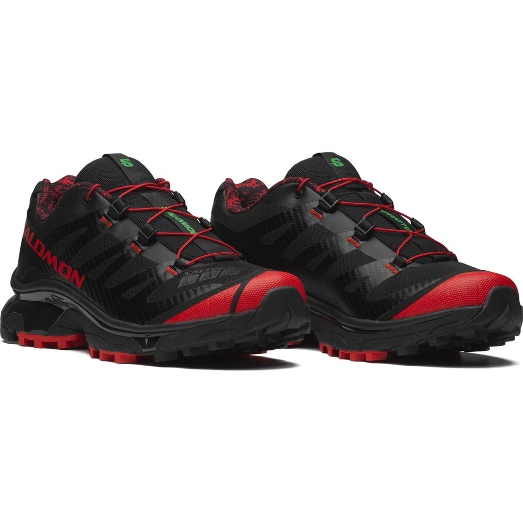 Salomon XT-4 OG Red Viper Sneakers – Black & Red