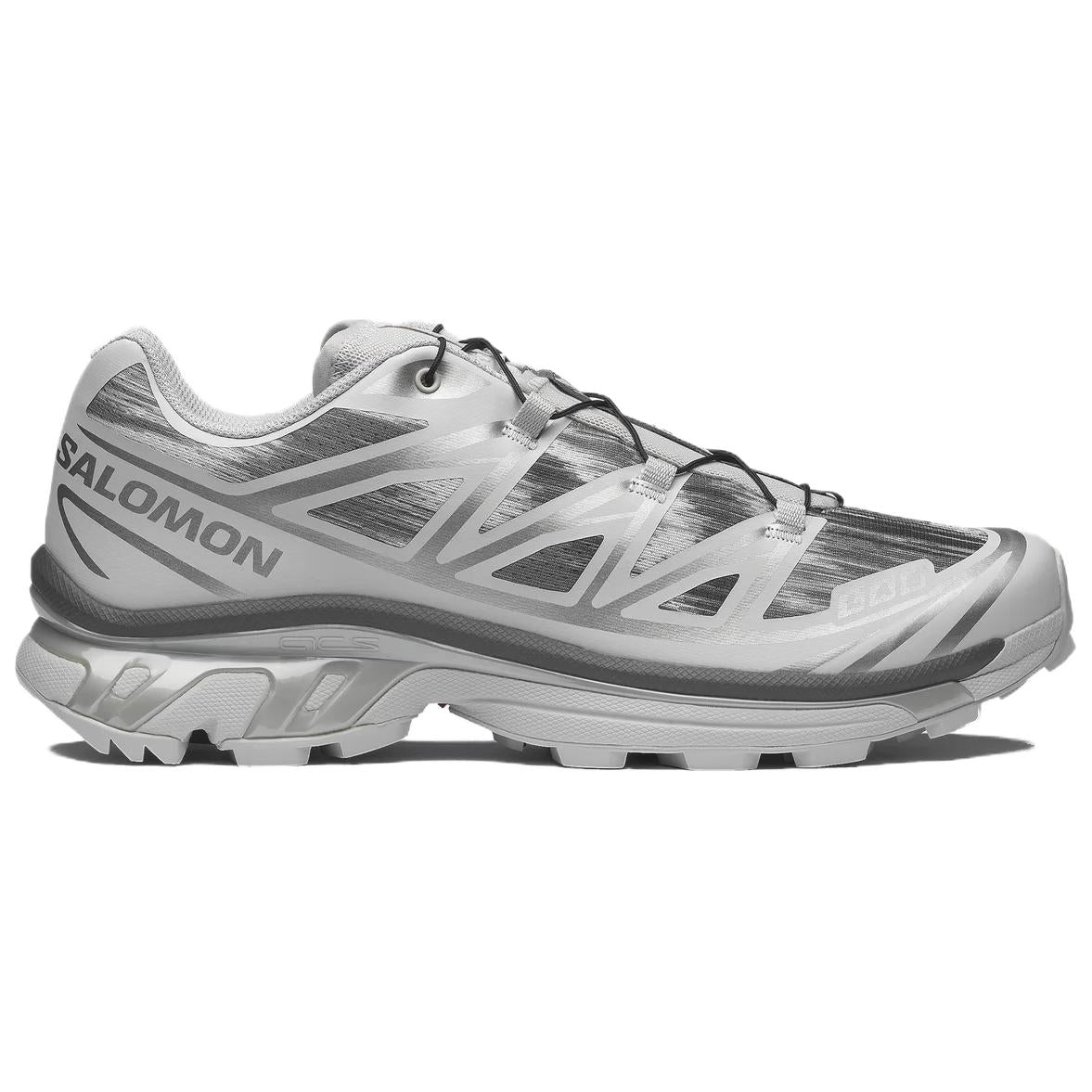 Salomon XT-6 Camo Sneakers – Light Grey & White