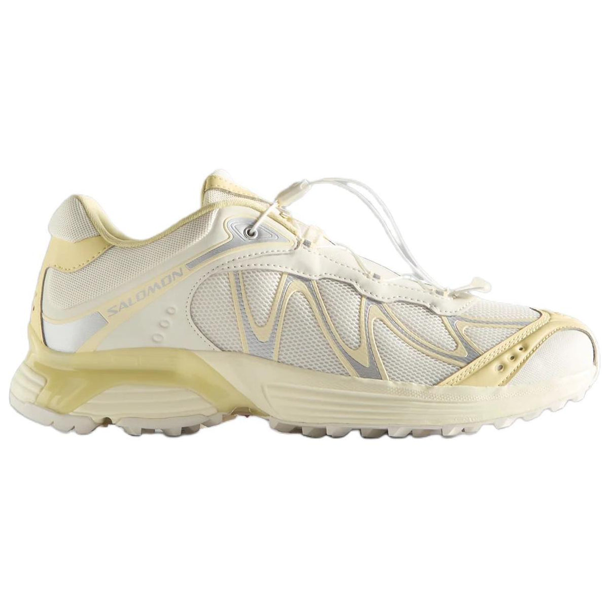Salomon XT-Whisper Unisex Sneakers – Cream, Pale Yellow & Grey