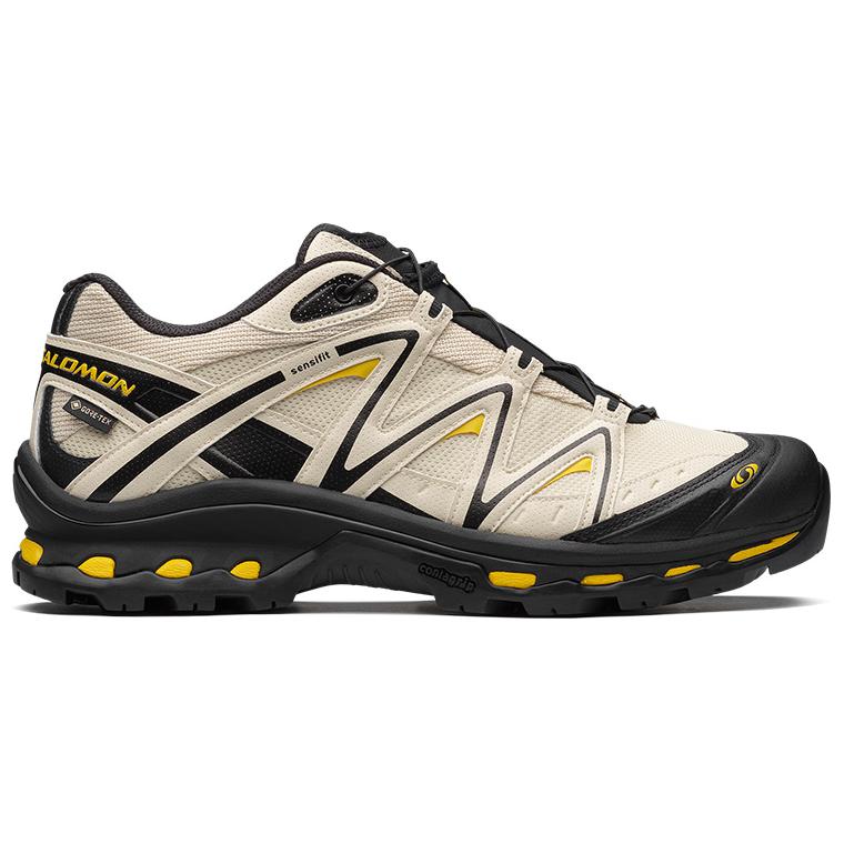 Salomon XT-Quest GTX Sneakers – Cream, Black & Yellow