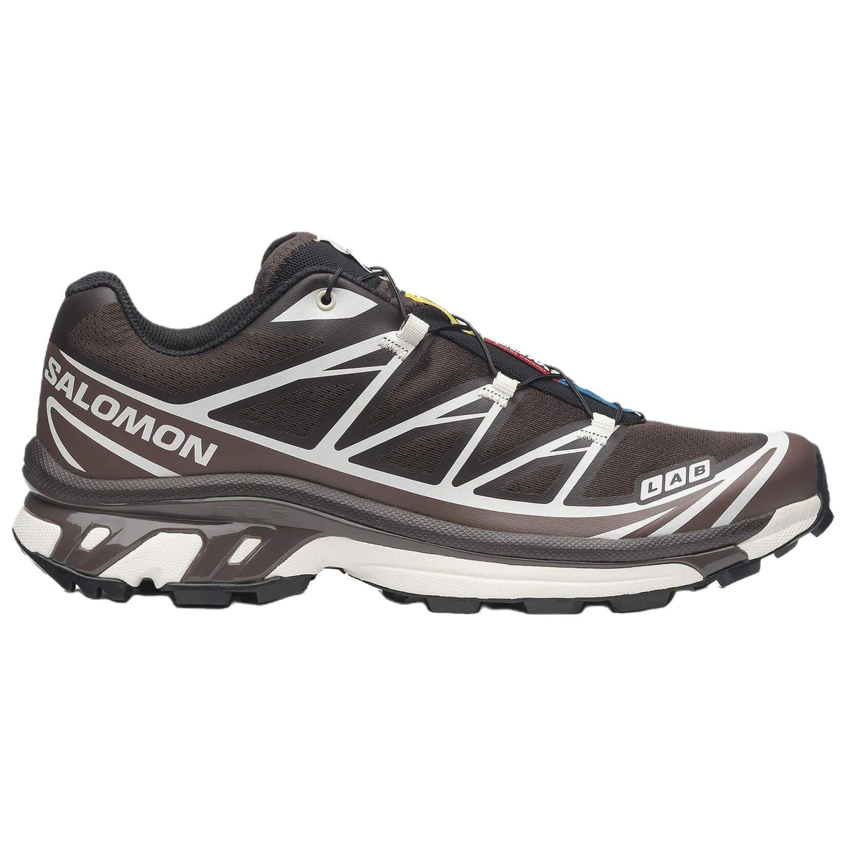 Salomon XT-6 Sneakers – Coffee Brown & White
