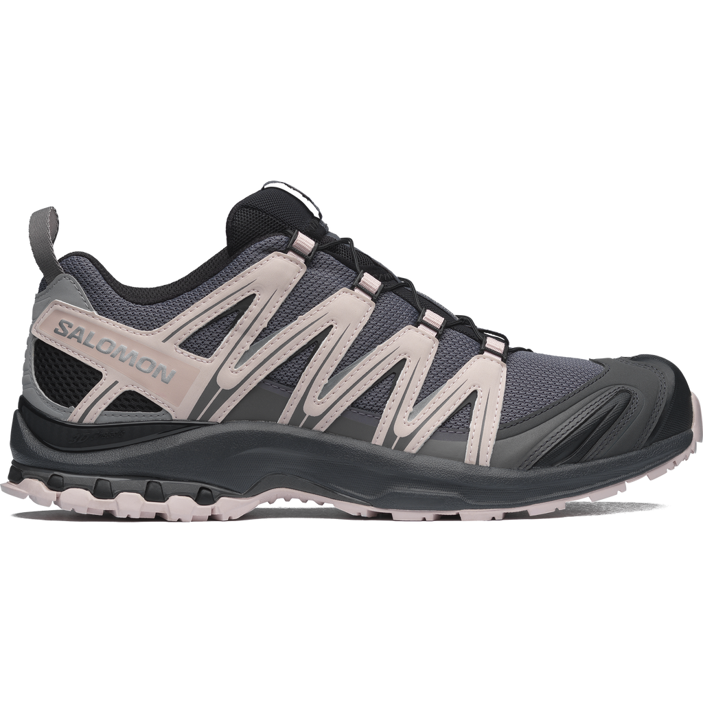 Salomon XA PRO 3D Unisex Sneakers – Purple Grey, Blush & Black