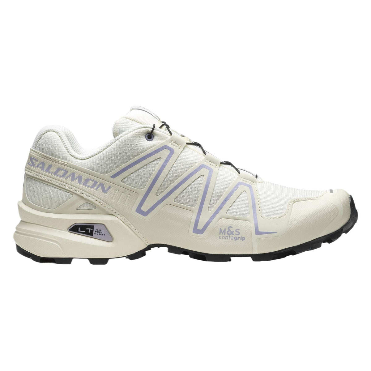 Salomon Speedcross 3 Unisex Sneakers – White, Cream & Black