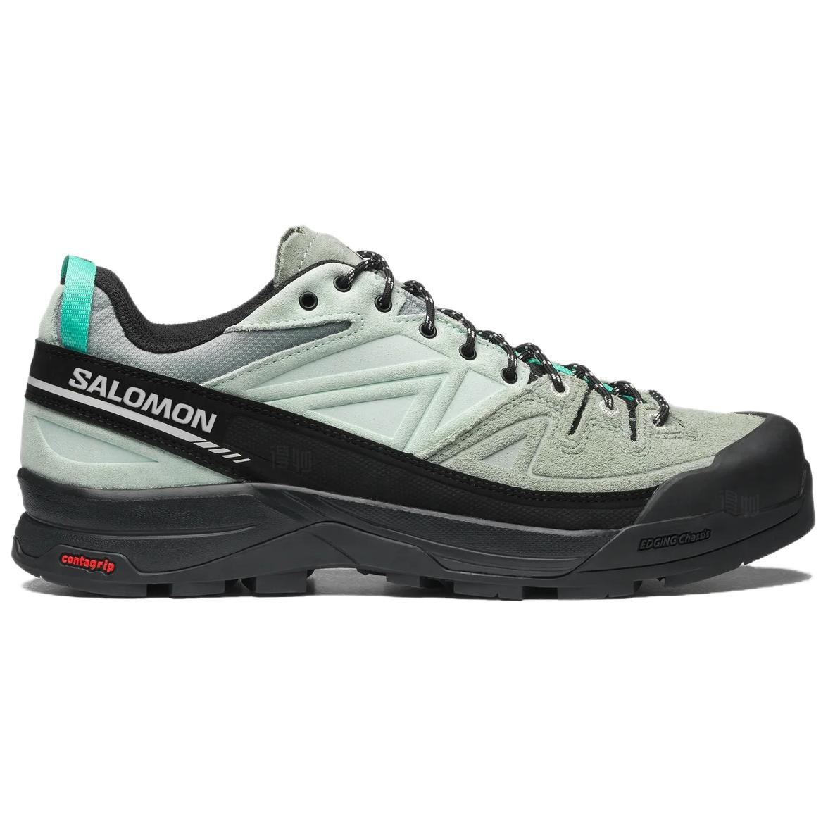 Salomon X-ALP LTR Unisex Sneakers – Pale Mint, Grey & Black