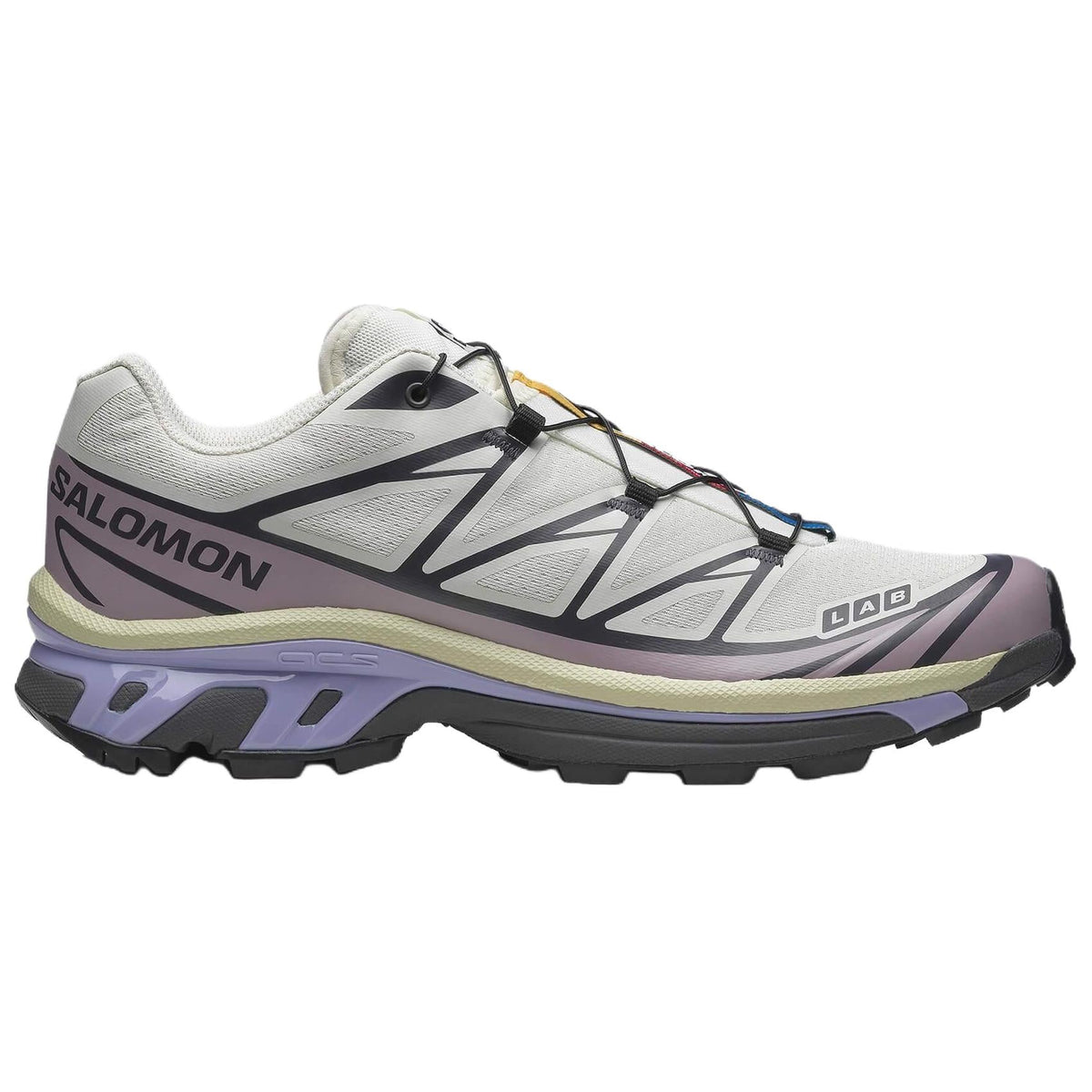 Salomon XT-6 Sneakers – White & Lilac