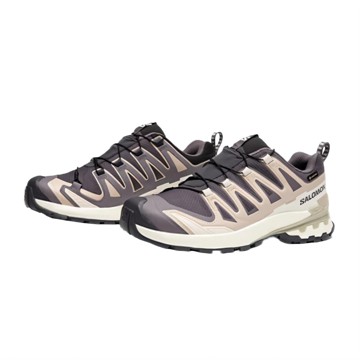 Salomon XA PRO 3D V9 GTX Sneakers – Dark Grey & Beige