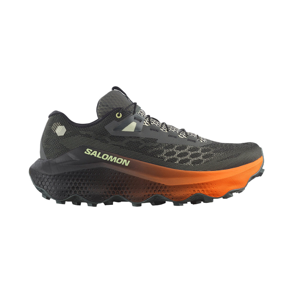 Salomon Ultra Glide 4 Men's Trail Shoes – Charcoal, Orange & Olive