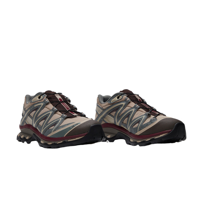 Salomon XT-Quest GTX Sneakers – Beige, Grey & Burgundy