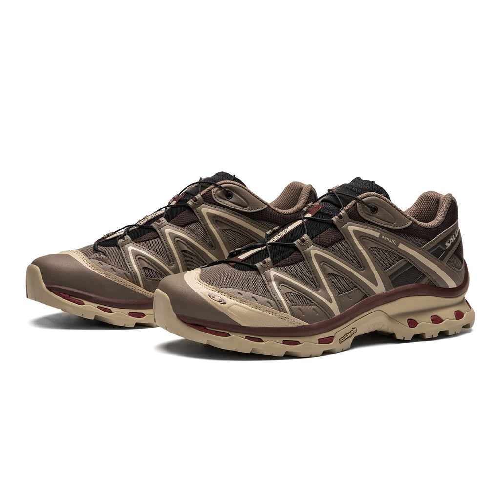 Salomon XT-Quest Unisex Sneakers – Brown & Yellow