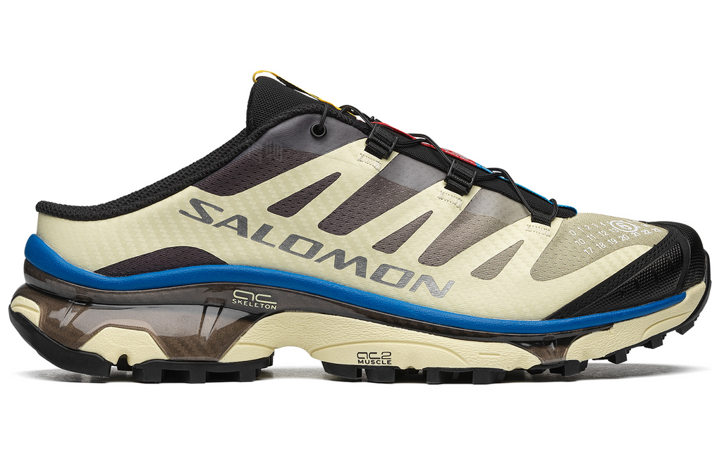 Salomon XT-4 Mule Cream / Grey / Blue Shoes