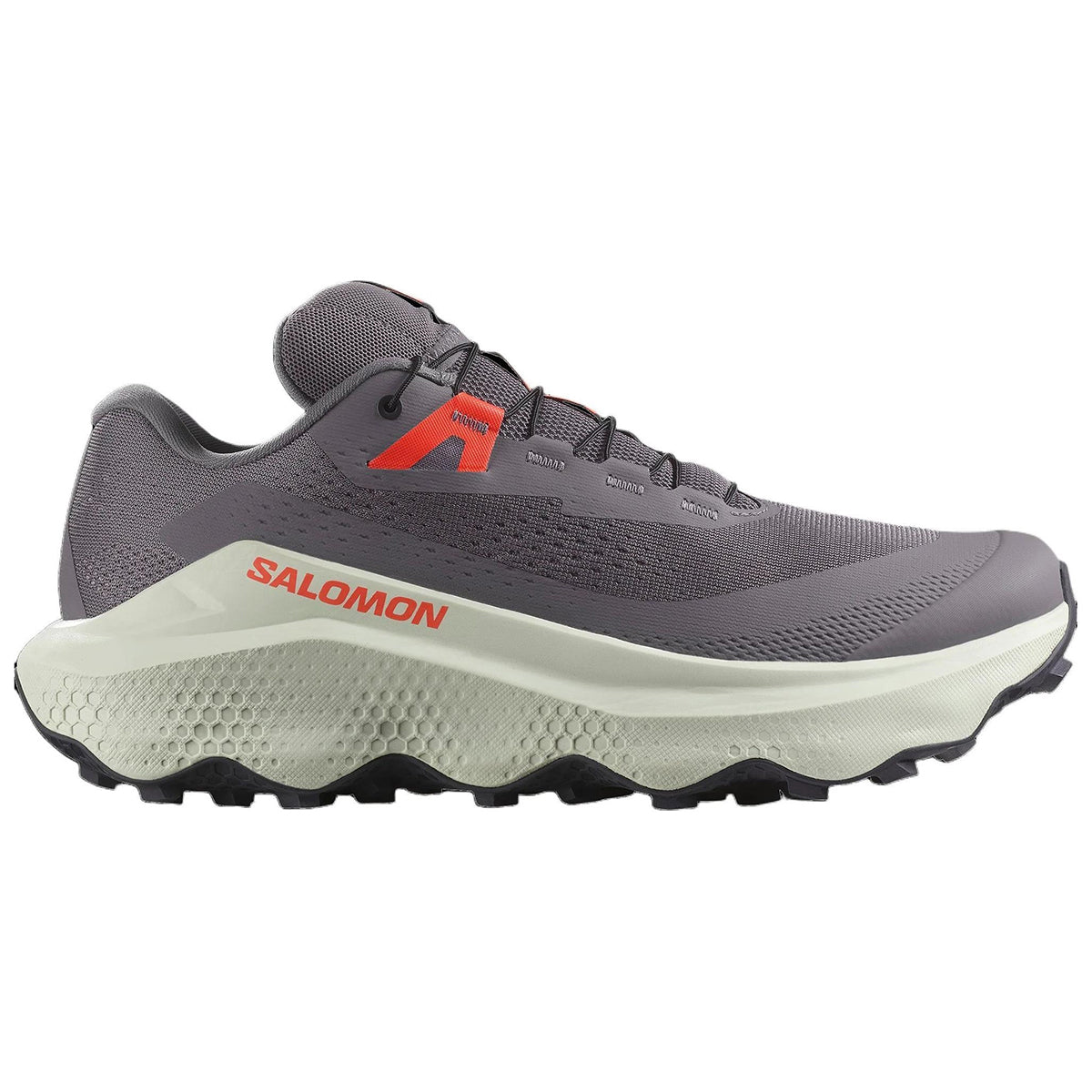 Salomon Ultra Glide 3 Men's Trail Shoes – Taupe Grey, Cream & Coral