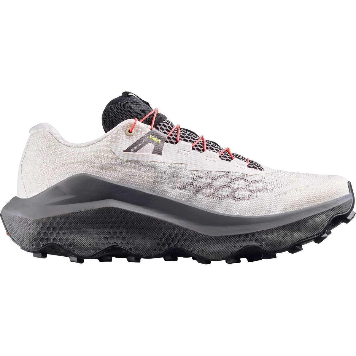 Salomon Ultra Glide 4 Unisex Sneakers – White, Charcoal & Coral