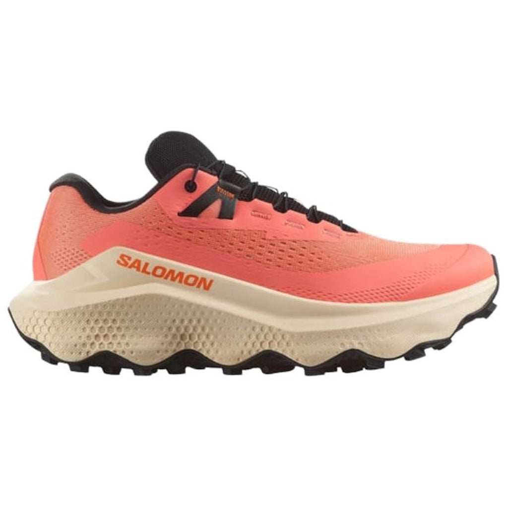 Salomon Ultra Glide 3 Women's Trail Shoes – Coral Orange, Cream & Black