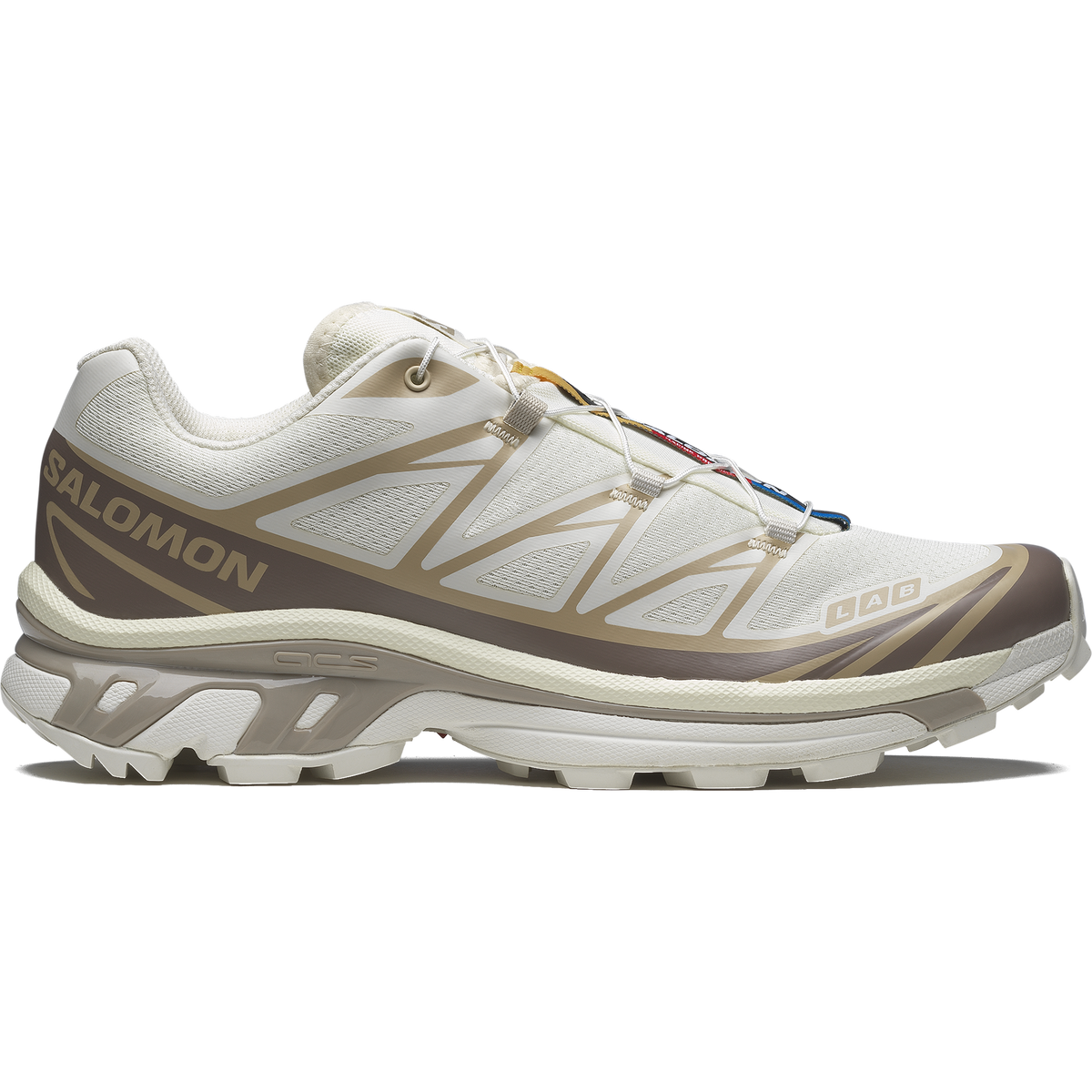 Salomon XT-6 Sneakers – Cream & Taupe