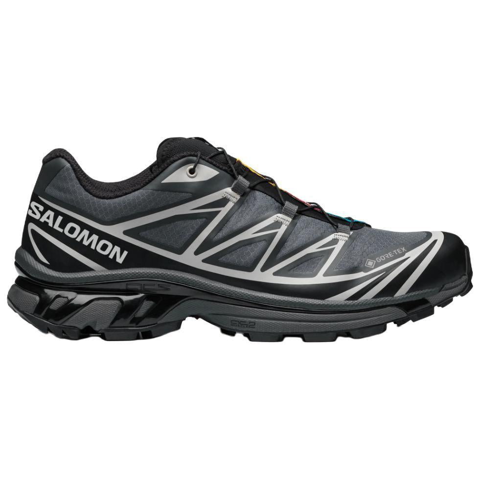 Salomon XT-6 GORE-TEX Sneakers – Charcoal, Black & Silver