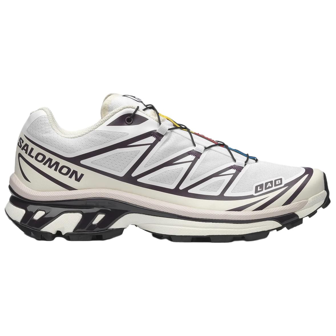 Salomon XT-6 Sneakers – White & Black