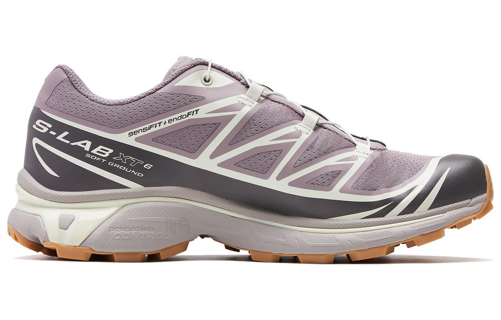 Salomon XT-6 Sneakers – Mauve Grey & Black