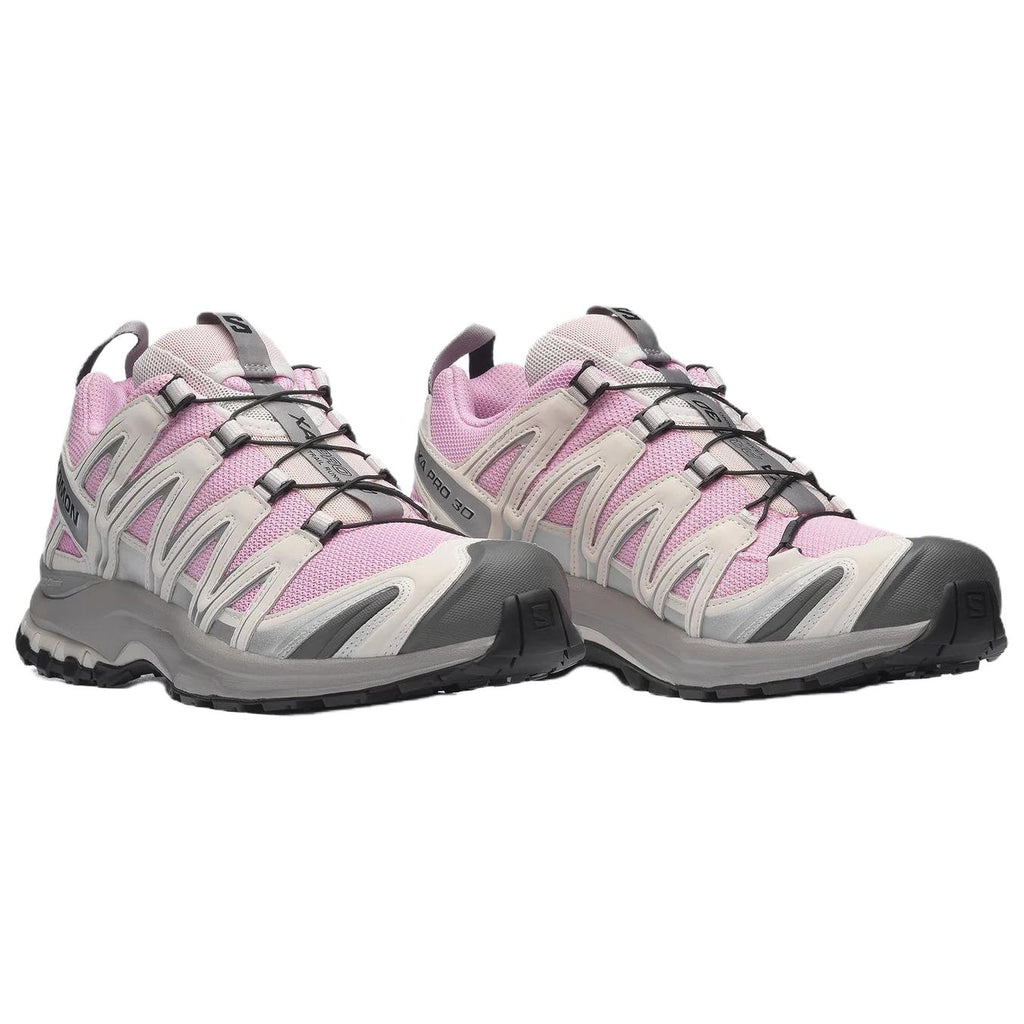 Salomon XA PRO 3D Sneakers – Pink, Light Grey & Cream