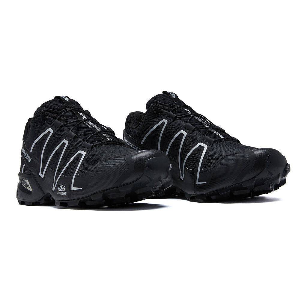 Salomon Speedcross 3 Unisex Sneakers – Black & Silver Grey