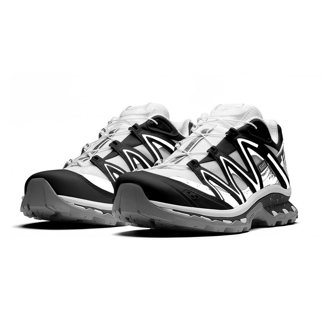 Salomon XT-Quest Unisex Sneakers – Black, White & Grey