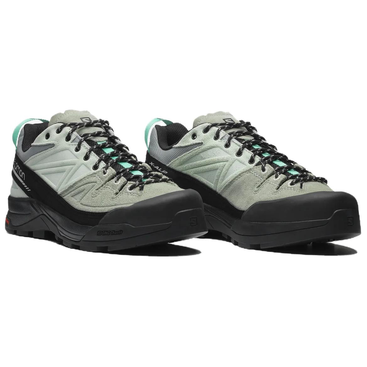 Salomon X-ALP LTR Unisex Sneakers – Pale Mint, Grey & Black