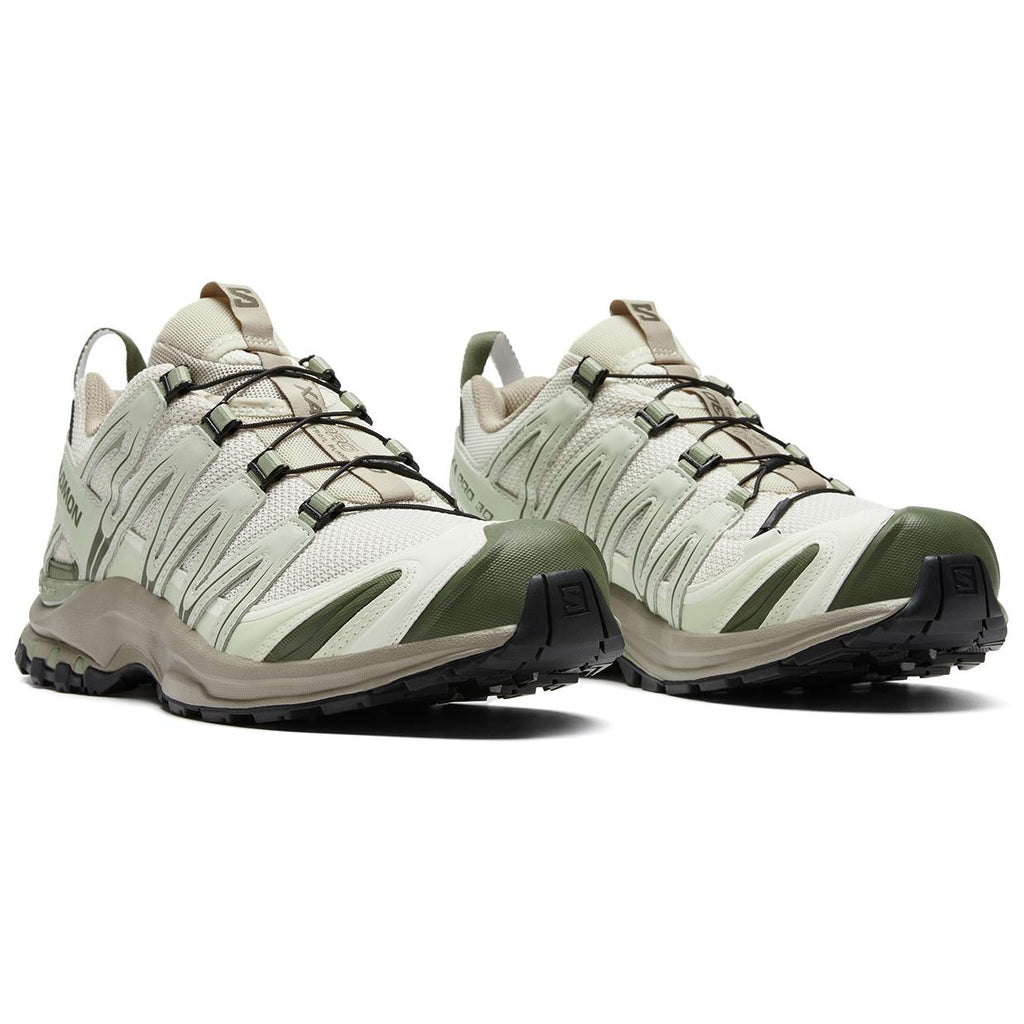 Salomon XA PRO 3D Unisex Sneakers – Cream, Olive & Taupe