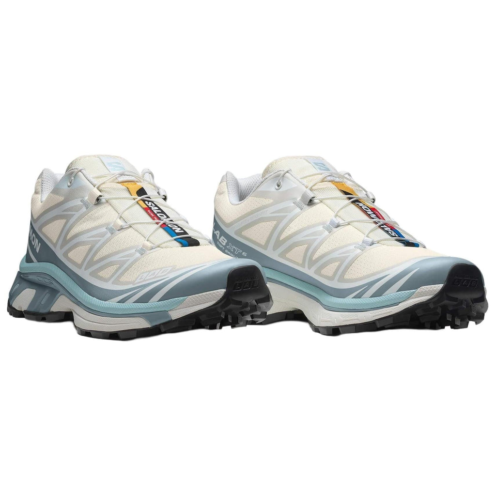 Salomon XT-6 Sneakers – Off-White & Blue Grey