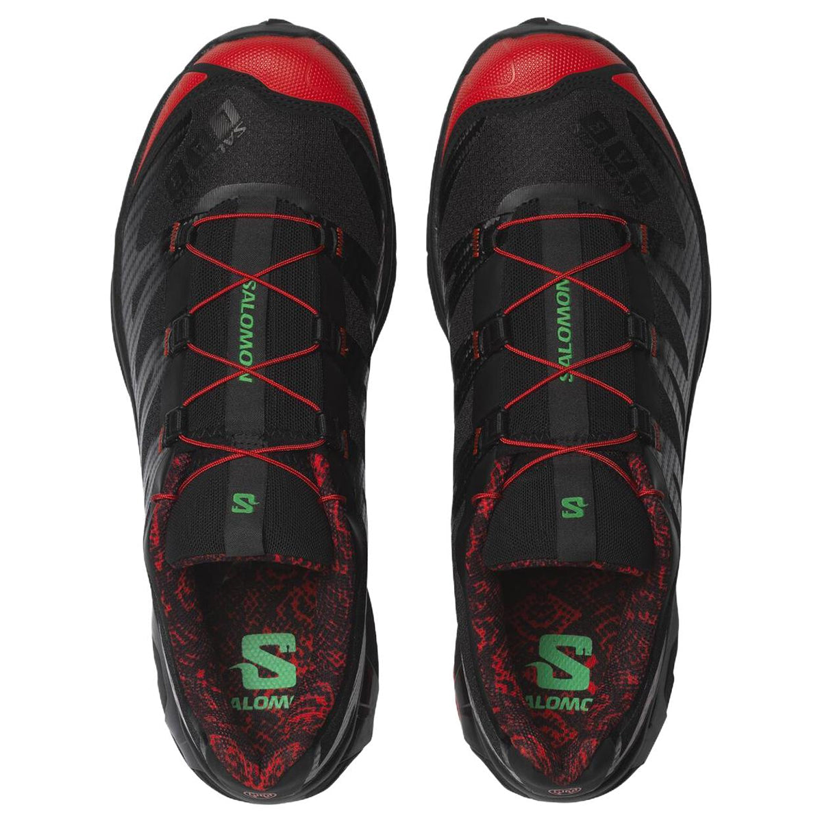 Salomon XT-4 OG Red Viper Sneakers – Black & Red