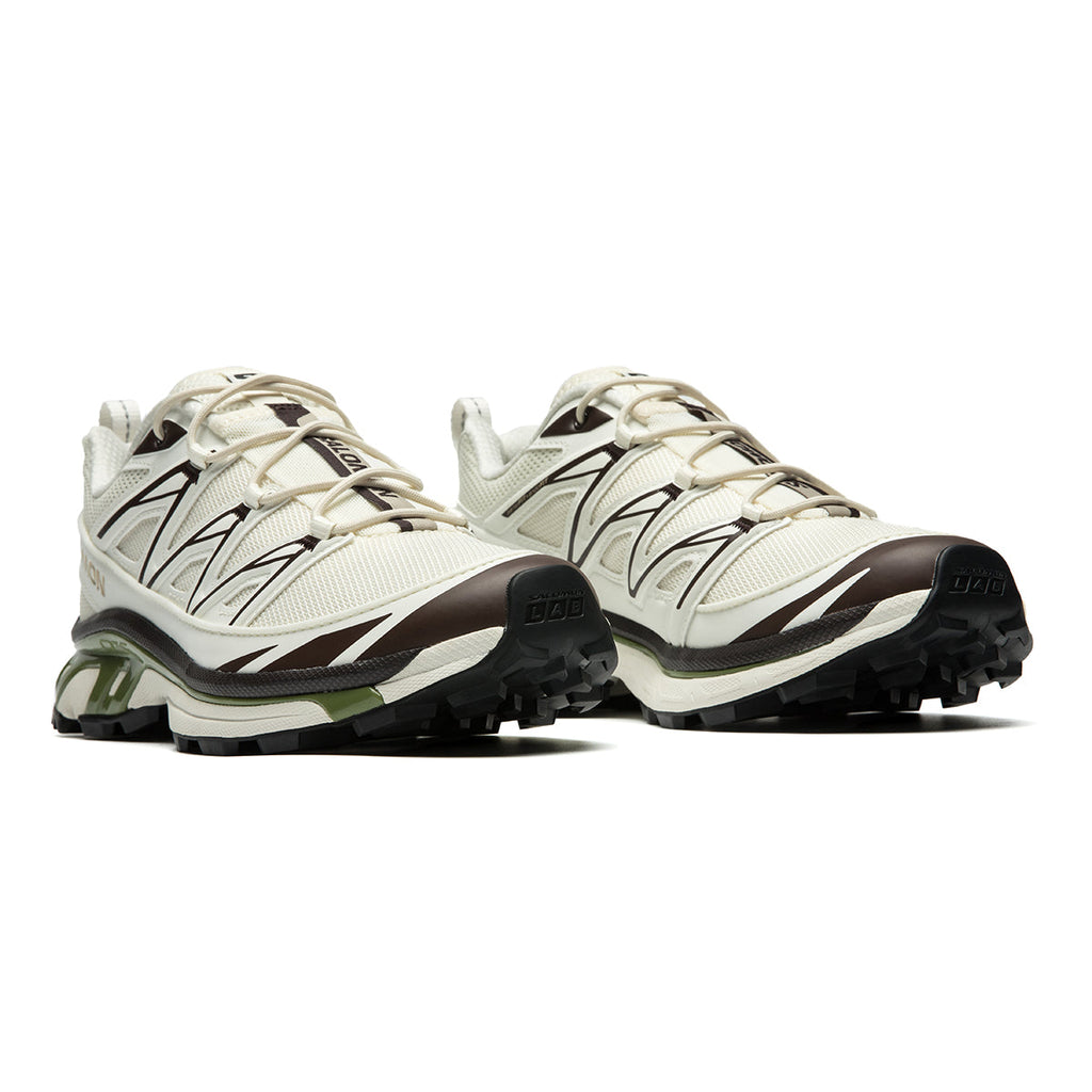 Salomon XT-6 Expanse Canvas Sneakers – Cream & Olive Green